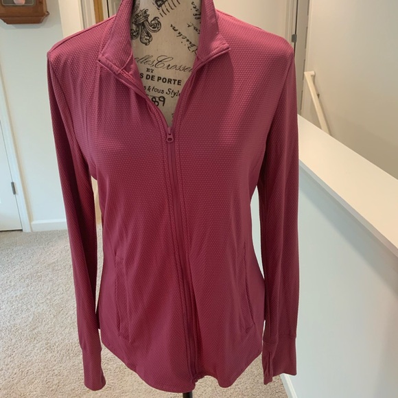Tommy Bahama Jackets & Blazers - Tommy Bahama medium Pink Full-Zip Jacket with outside and inside pockets